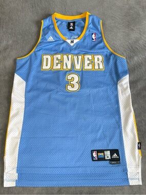Vintage Basketball Jersey NBA Iverson Denver Adidas Medium
